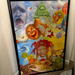 Trippy art frame